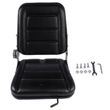 Universal Seat w/ Adjustable Backrest for Forklift Garden Tractor Lawn Mower 99956815