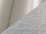 23" Contemporary Metal Table Lamp in Brushed Nickel and Grey Linen Shade from Grandview Gallery B202P224063