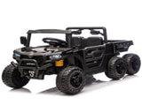 24V 440W Kids Ride On Six-wheel Electric Dump Truck W/ PC 2.4G, 4WD,Upgraded anti-collision W1578P380841