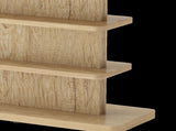 63"Vintage Narrow Console Table with 2 Tier Open Storage Shelves,Stylish Design High Weight W757P399693