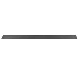 Cutting Edge Bucket Hardened Unpainted 30MnB Silver Fits for Skid Steer Loader 66"x4"x1/2" 75101492