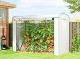Garden Bed with Mini Greenhouse 94417486