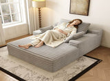 Chaise Lounge Chair Indoor, Oversized Upholstered Sofa Bed, Sleeper Couch Reading Chairs Fluffy W2824P301530