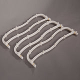 12 Layers Wall-mounted Style Home Shoe Rack White 21484399