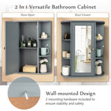 Grey wall cabinet style cabinet 71007773