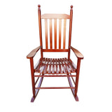 wooden porch rocker chair Brown W49528619