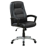 Black Office Chair with Casters B062P153803