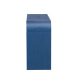 U_Style Luxury Multi-Functional MDF Sideboard woven Wood Slat Doors, Tiered Stepped Design & N711P269061V