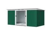 9' x 4' Metal Tool House, Outdoor Storage Shed with Double Lockable Doors for Backyard, Patio, Lawn 87082917