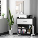 Metal garage cabinets, rolling tool cart boxes with wheels 24637439