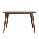 ZUN Dining Table Solid Wood Legs, Walnut N759P222557T