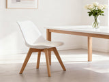 Set of four dining chairs, medieval modern style dining chairs for kitchen and dining room, with W3851P457787