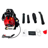 Backpack Gas Leaf,76CC,660CFM,200MPH ,4 Stroke Air Cooling Gas Backpack Grass,Snow W1676114807