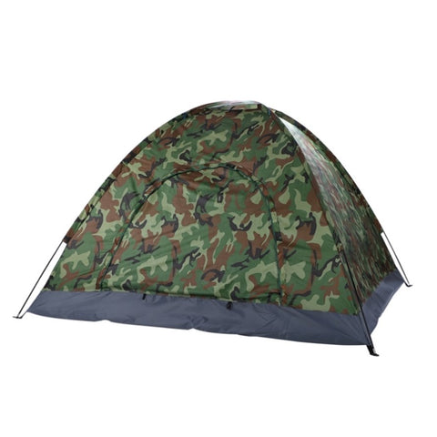 ZUN 3-4 Person Camping Dome Tent Camouflage 99828302