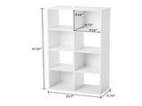 8 Cube Storage Organizer, White 25900883