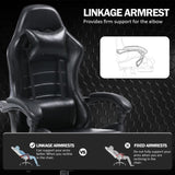 Game Chair, Adult Electronic Gaming Chair, Ergonomically Designed, PU Leather, Lounge Chair with 93012383