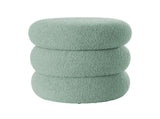 Boucle Cloud Storage Ottoman, Sage 35748870