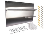 Range with Shelf 36 x 29.5 Inch Range Hood Wall Shield for Range Hood Stainless 11520696