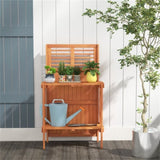 Foldable outdoor garden potted plant platform 59275264