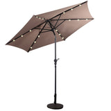 9 Feet LED Solar Umbrella 90299232