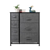 ZUN Dresser With 7 Drawers - Furniture Storage Tower Unit For Bedroom, Hallway, Closet, Office 47788955