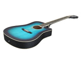 41" Acoustic Guitar for Beginners Adults, Dreadnought Cutaway Basswood Folk Guitar with Gig Bag & 15396249