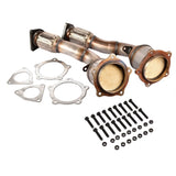 ZUN Front Left & Right Catalytic Converters for Porsche Cayenne 9P 4.8L V8 2007-2010 73962902