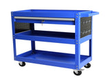 Rolling Tool Cart, Premium 1-Drawer Utility Cart, Heavy Duty Industrial Storage Organizer Mechanic W1239132624