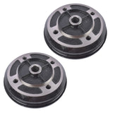 Pair Rear Brake Drum Hub Replacement for Kawasaki UTV Mule 2010 2020 2030 2500 2510 2520 41038-1226 32930191