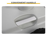 CHH-7701 Portable Removable Outdoor Wash Basin White 14412236