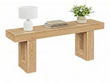 63" Farmhouse Console Table, Narrow Entryway Table with Spacious Bottom Storage 85297604