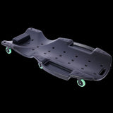 Plastic Creeper 48 Inch - Blow Molded Ergonomic HDPE Body with Padded Headrest & Dual Tool Trays W465P144540