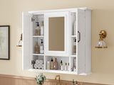 36'' Medicine Cabinet, Wall Mounted Bathroom Storage Cabinet, Modern Bathroom Wall Cabinet with N725P346902K