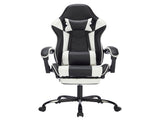 Gaming Chair with Footrest, Ergonomic Computer Chair with Headrest and Lumbar Support, Breathable W2367P332093