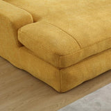 COOLMORE Chenille 2-seater lazy sofa With 5 back pillows,Comfy Sofa- Deep Seat Couch for Living W395P197934