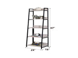 Wendral Natural & Black Finish 24"W Bookshelf B2726P408076