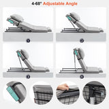 4-68&deg Lift Range Electric Adjustable Bed Backrest, 300 lbs Capacity, Ideal for Elderly, 19491516