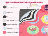 Pink Kids Dance Mat , 5 Difficulty Levels & 9 Demo Songs, Non-Slip Safe Design 61304861