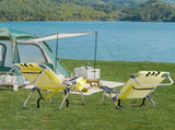63*65*82cm Short Oxford Cloth Silver White Aluminum Tube Bearing 100kg Beach 52493098