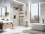 Shower Faucet With Storage Rack 8-inch Rain Shower Head Shower decoration kit with single spray 52489755