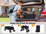 42*22*36inch Black Garden Folding Cart 52903607