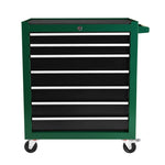 ZUN 7-Drawer Rolling Cart, Rolling Box on Wheels, Lockable Home Repair Storage Organizer, 77795042