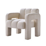 31.10" Wide Boucle Upholstered Accent Chair W579121034
