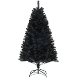 6ft Tall Artificial Christmas Tree, Unlit Xmas Tree with 1000 Branch Tips, Auto Open, Steel Base, 51444058