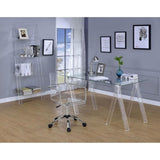Clear Acrylic Ladder Bookcase B062P145430