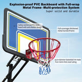 Portable Basketball Hoop for Youth Adults & Professional Match,Adjustable Height 8.04 ft to 10.01 61443356