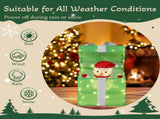 12in Motorized Pop-up Gift Box with Snowman, Outdoor Christmas Decorations with Motor & 60 LED 42683322