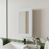 Parks Medicine Cabinet With Included Mirror, White B128P237174