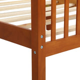 Wood Platform Bed with Headboard and Footboard WF191767AAL