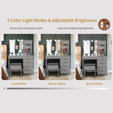Particleboard Triamine Veneer 6 Pumps 2 Shelves Mirror Cabinet 3 Tone Light 10366103